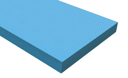 ISOLANT DE SOL XPS 370  DALLAGE EP 60mm 220kPa 2500mm X 600mm